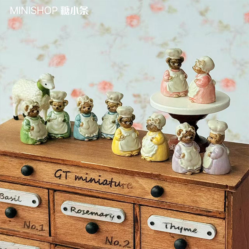 Vintage Toy Collector - 1:6 1:12 Miniatuur Vintage Beer Kruiden