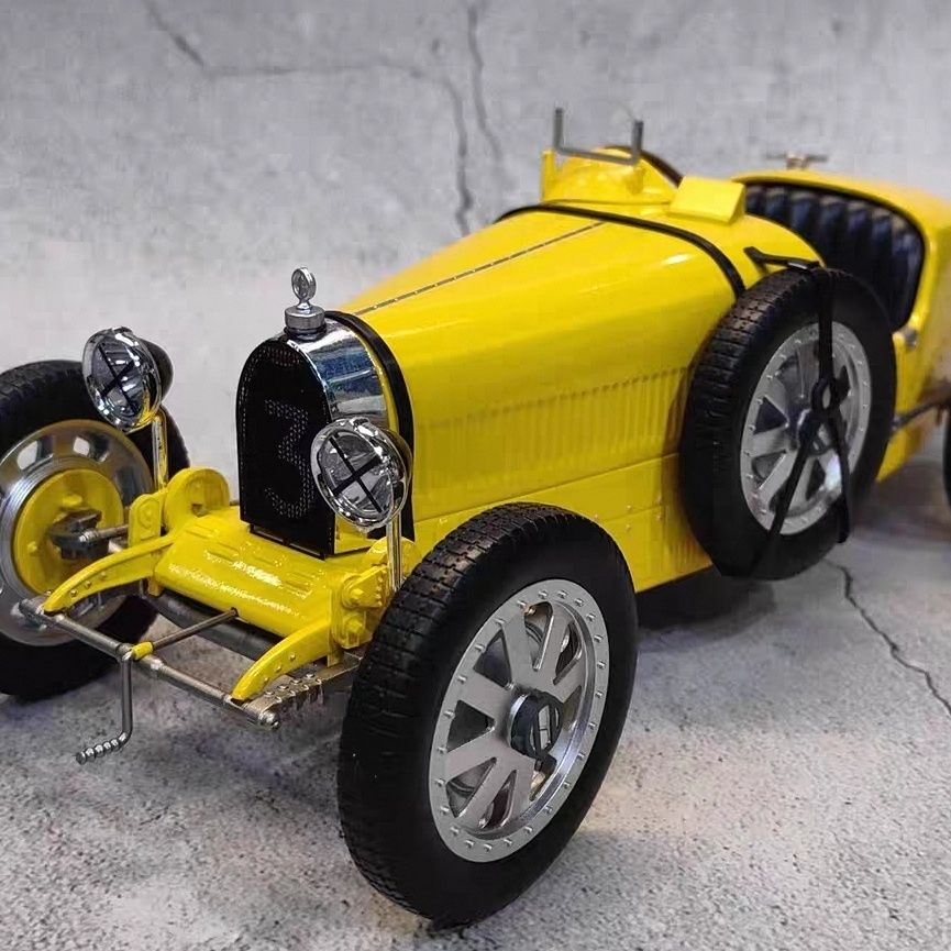 Vintage Collectible Cars - NOREV 1/12 Bugatti T35 Cabriolet Klassieke
