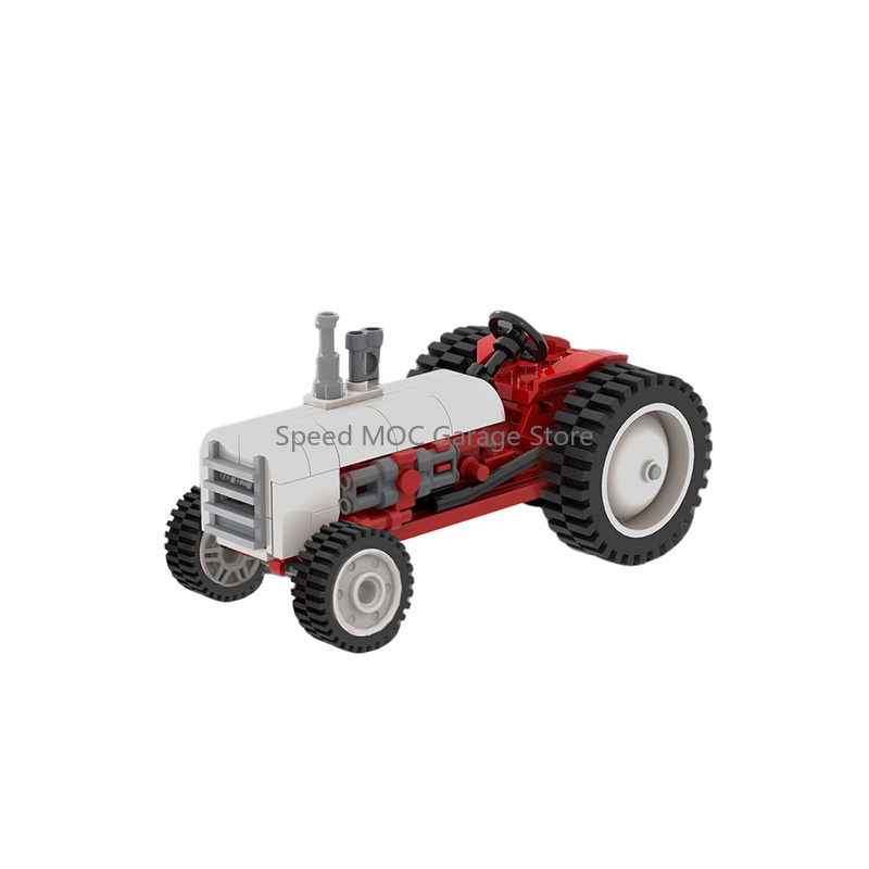 Vintage Toy Collector - Antieke klassieke boerentractor bouwstenenset, MOC vintage