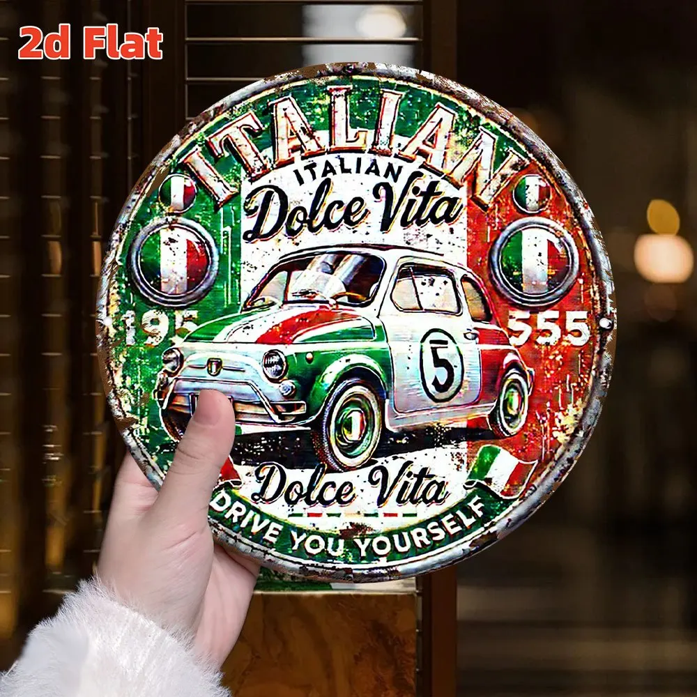 2D platte, Italiaanse vintage  - Vintage Collectible Cars recensie en prijs
