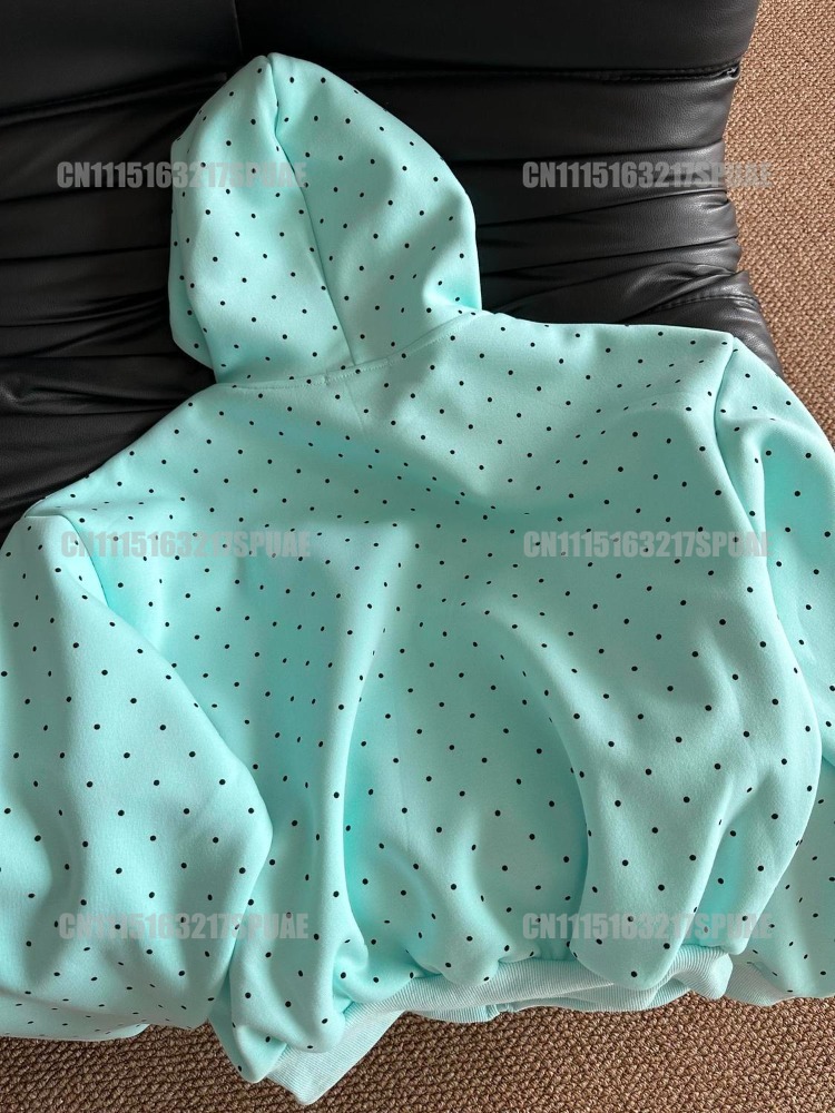 Amerikaanse Stijl Polka Dot St - Vintage Zip Hoodie recensie en prijs