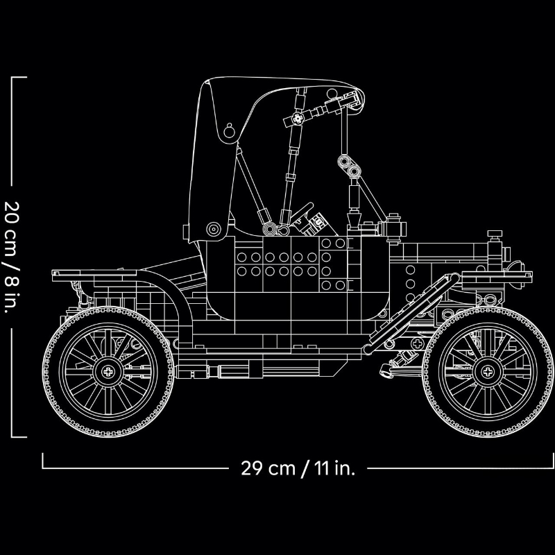1060-delige Vintage Model T Au - Vintage Collectible Cars recensie en prijs