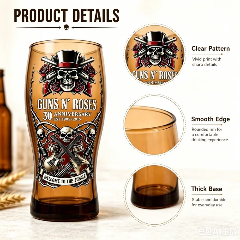 Guns N' Roses Herdenkingsbierm - Vintage Collectible Guns recensie en prijs