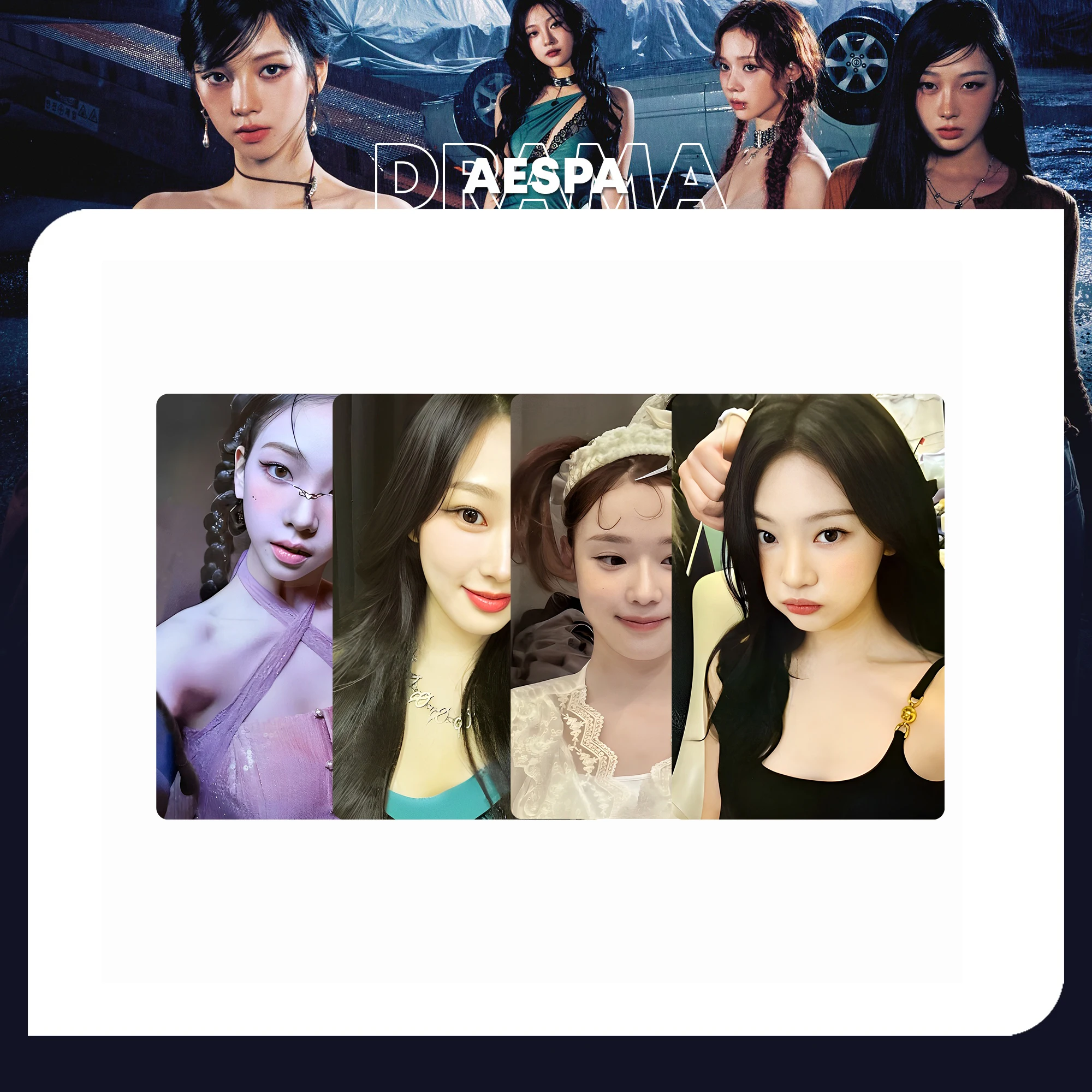 Vintage KPOP Lomo-kaarten post - Vintage Collectible Cards recensie en prijs