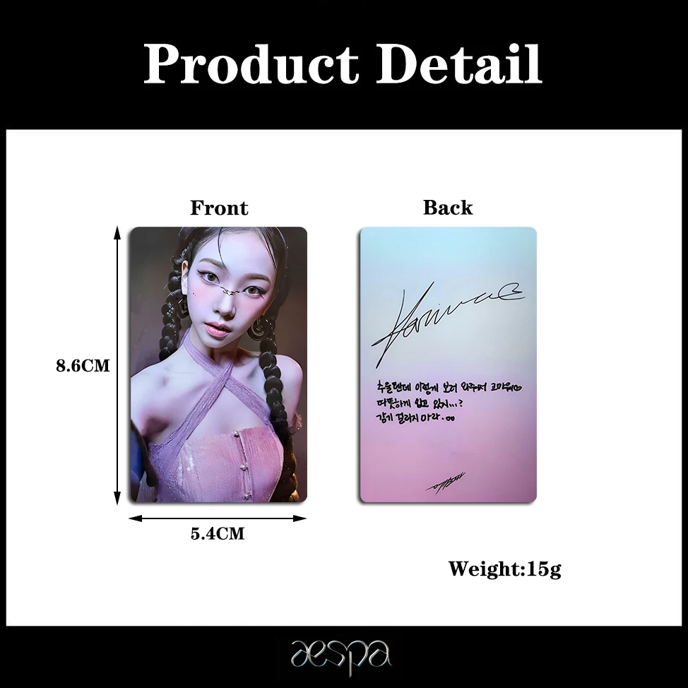 Vintage KPOP Lomo-kaarten post - Vintage Collectible Cards recensie en prijs