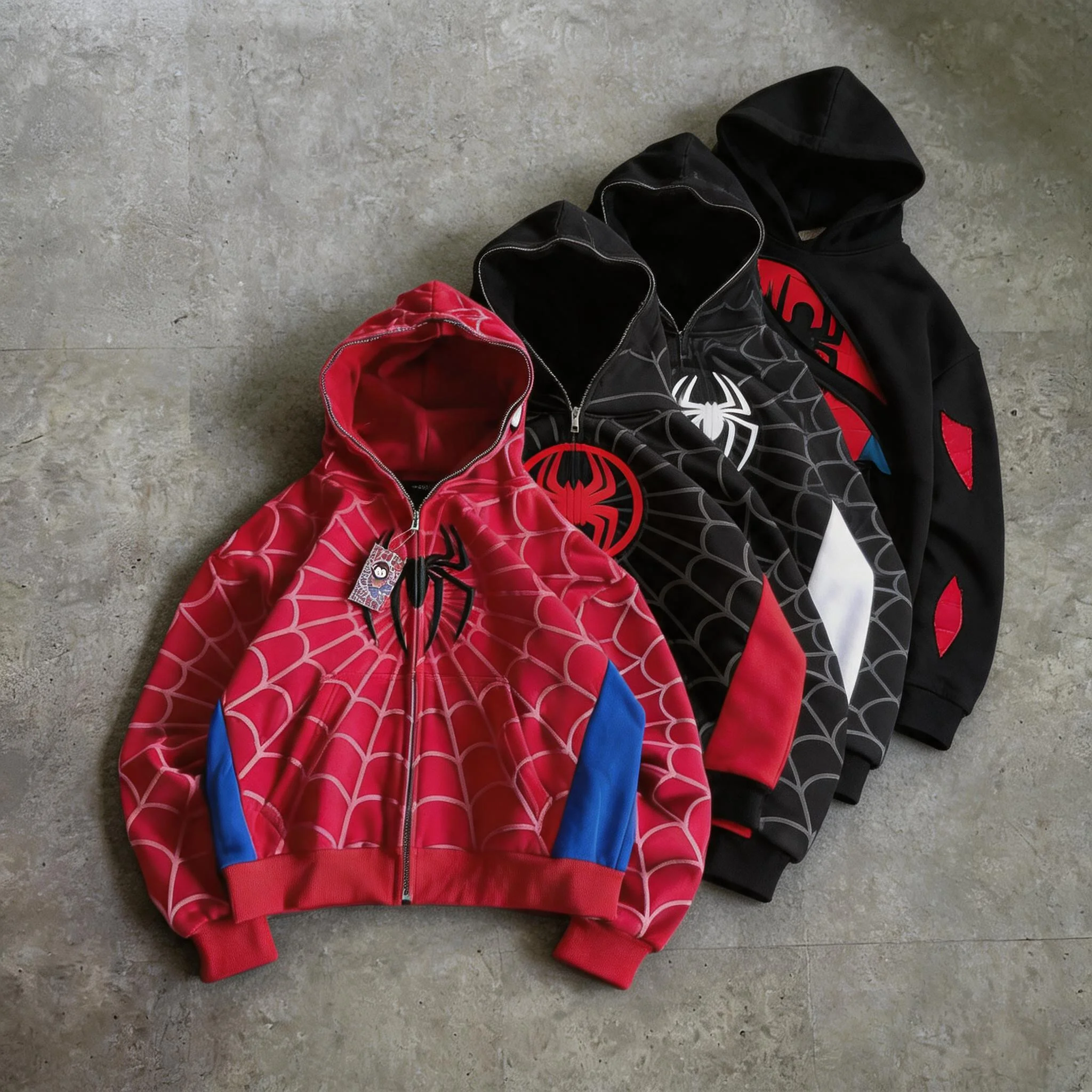 Amerikaanse vintage spider pat - Vintage Zip Hoodie recensie en prijs