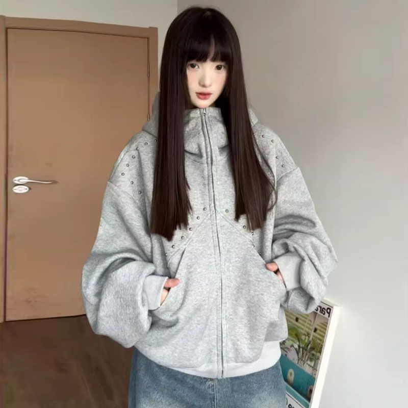 Y2K Vintage Leuke Duivelsoor Z - Vintage Zip Hoodie recensie en prijs