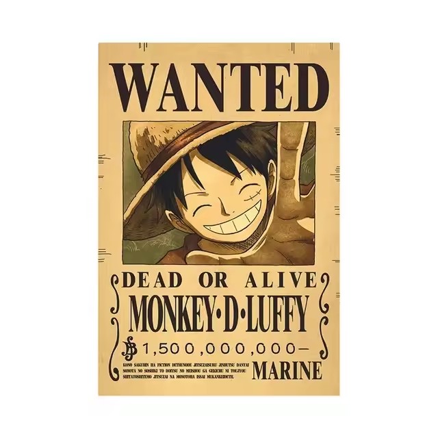 Anime One Piece Bounty Wanted  - Vintage Collectible Cards recensie en prijs