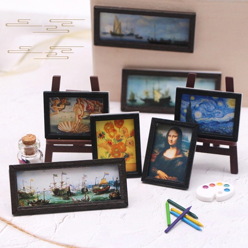 8 stks/set 1:12 Poppenhuis Min - Vintage Toy Collector recensie en prijs